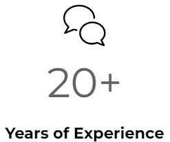 20 years of experiene